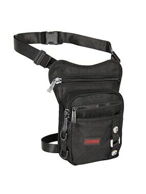 Thigh Pack, Larswon Leg Bag Thigh Pouch Bag Tactical Waist Bag Motorcycle Bag